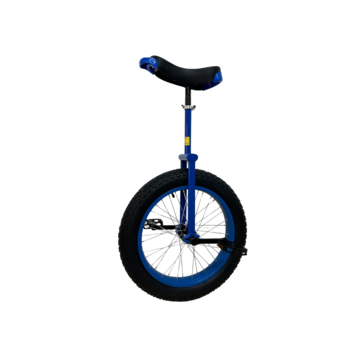 Funsport-Unlimited Monocycle d'essai robuste Funsport 20" bleu