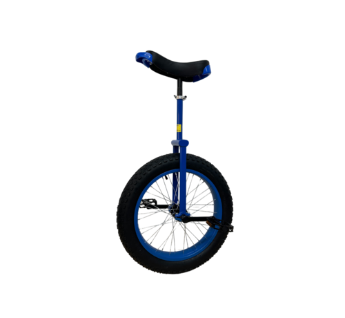 Funsport-Unlimited Funsport All terrain Unicycle 20" Blue with wide tire for trial riding