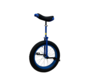 Funsport All terrain Unicycle 20" Blue with wide tire for trial riding