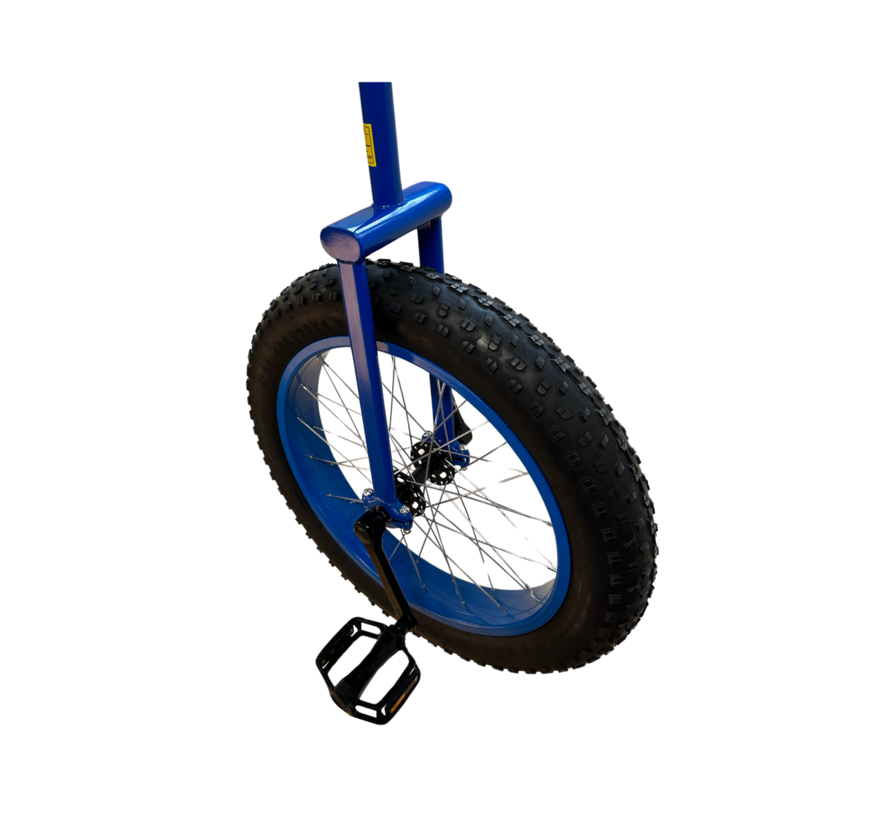 Funsport All-Terrain-Einrad 20" Blau mit Breitreifen zum Probefahren