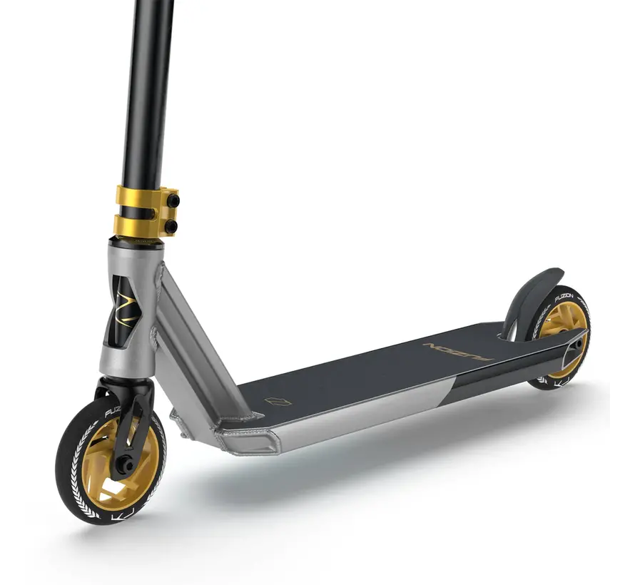 Fuzion Z300 22 Series Stunt-Scooter Silber für den fortgeschrittenen Fahrer