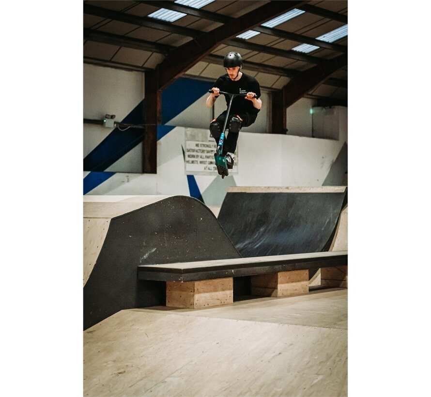 Slamm Assault Stuntstep Blauw