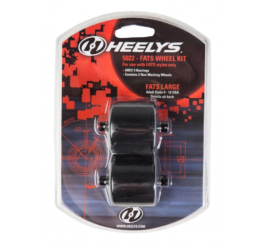 Heelys Fats Wheels Small/Medium/Large