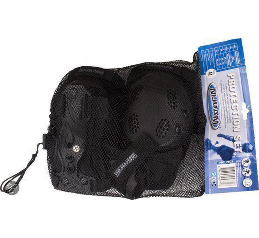 Conjunto de protección Nijdam negro