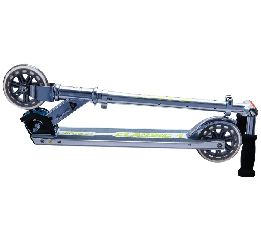 Trottinette pliable classique JD Bug MS105 Argent