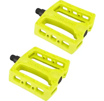 Stolen Thermalite 9/16 BMX pedals Neon Yellow