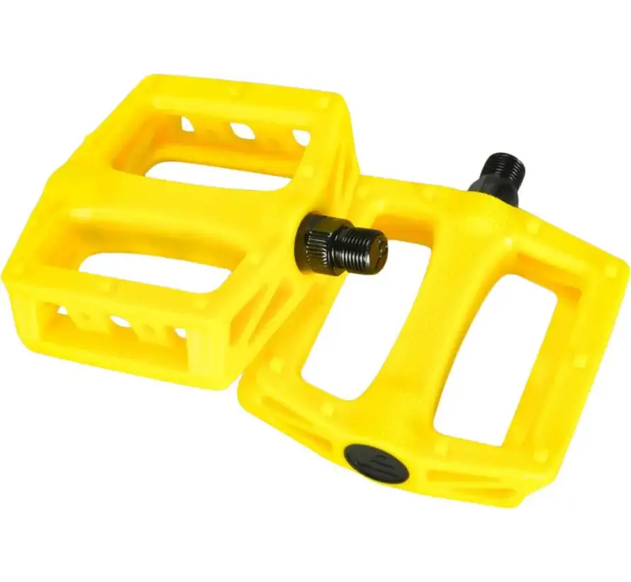 Nylon 9/16 BMX pedals Yellow