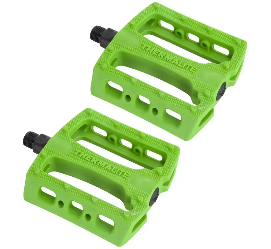 Pedales BMX Thermalite 9/16 Gang Verde