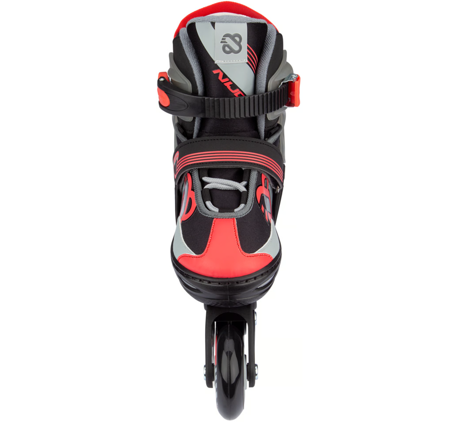 Nijdam - Red Raider - Combo inline / skate - Réglable