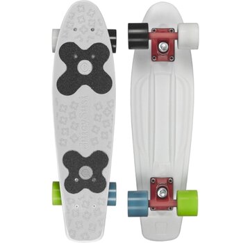 Choke Choke Cruiser Skateboard 22.5 White