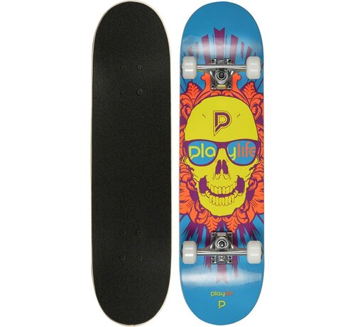 Playlife Playlife Skullhead Skateboard 31 pouces de long