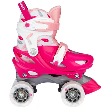 Nijdam Rollschuhe Feather Drops Pink