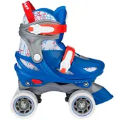 Nijdam Patines sobre ruedas Geo Metricker Azul