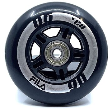 Fila Fila Skatewielen 90mm  8 pack Zwart