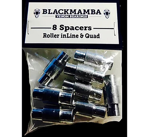 Black Mamba Black Mamba Spacers Voor Skates 8 Pack