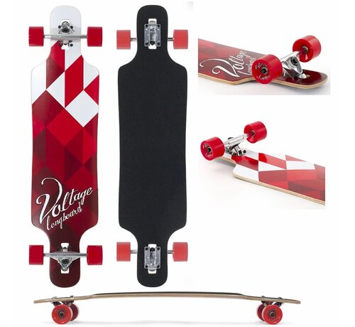 Voltage Voltage Drop Through longboard 39 Red