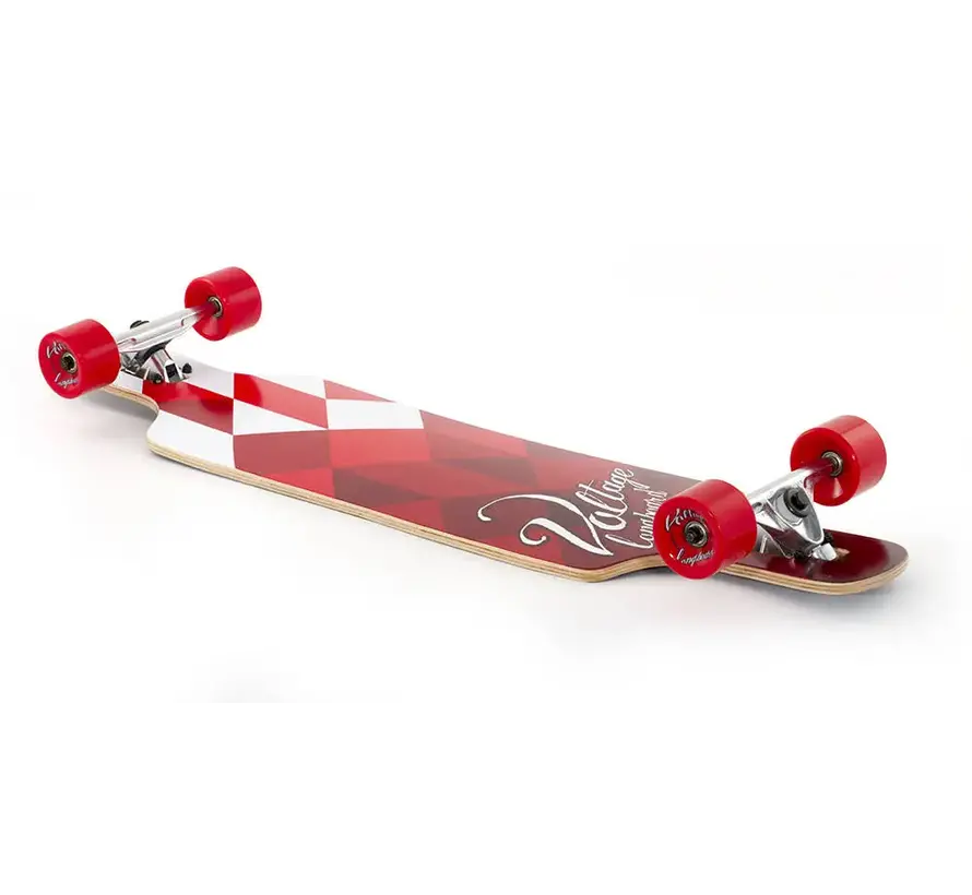 Spadek napięcia w longboardzie 39 Red