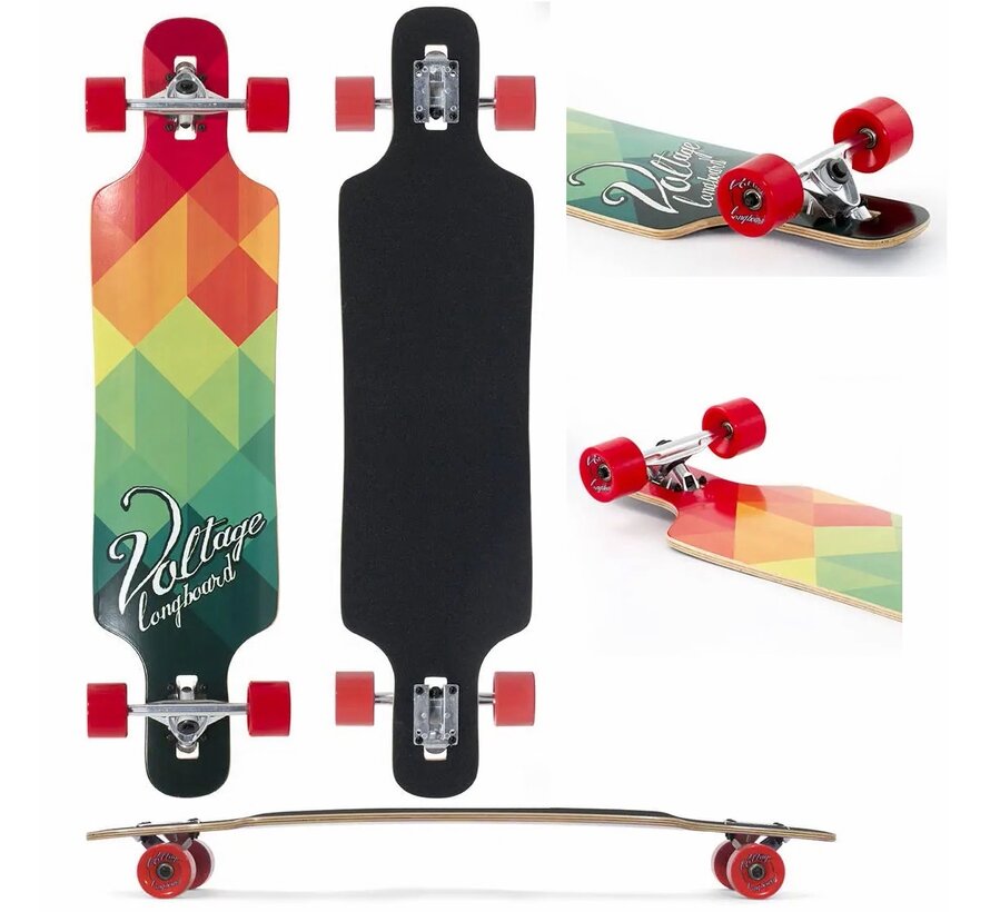 Voltage Drop Through Longboard 39 Rood Groen