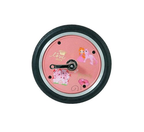 Qu-Ax Cubierta para rueda de monociclo Qu-Ax de 16 pulgadas Princess