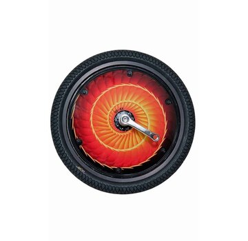 Qu-Ax Qu-Ax 20" Zoll Einrad-Radabdeckung Firewheel