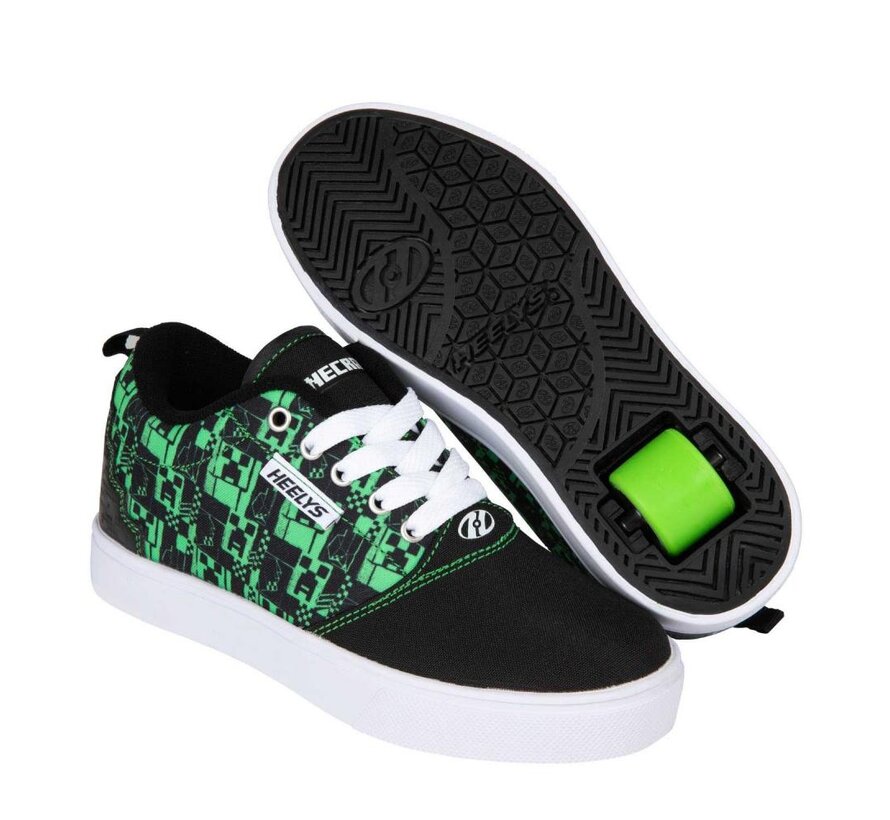 Heelys Canvas Pro With Minecraft Print