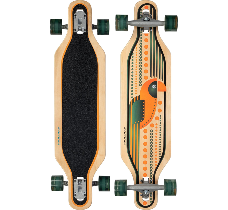 Nijdam Drop Through Longboard 36" Echo Coco