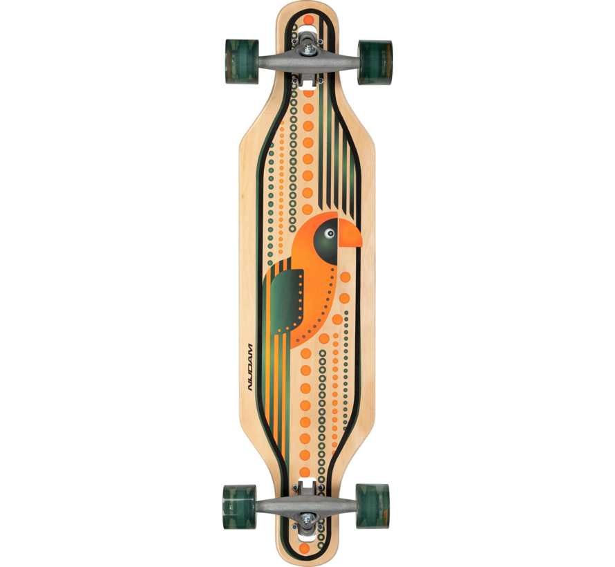 Nijdam Drop Through Longboard 36" Echo Coco