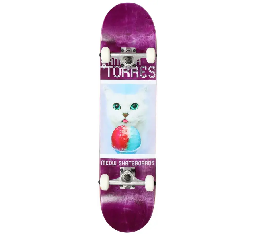 Meow Vanessa Torres Furreal Pro Skateboard 8"