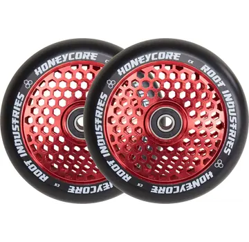Root Industries Ruote per monopattino acrobatico Root Industries Honeycore da 120 mm rosse