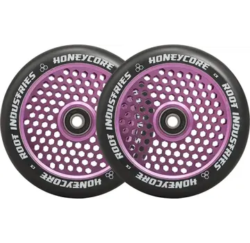 Root Industries Root Industries Honeycore 120 mm Stunt-Scooter-Räder, Lila