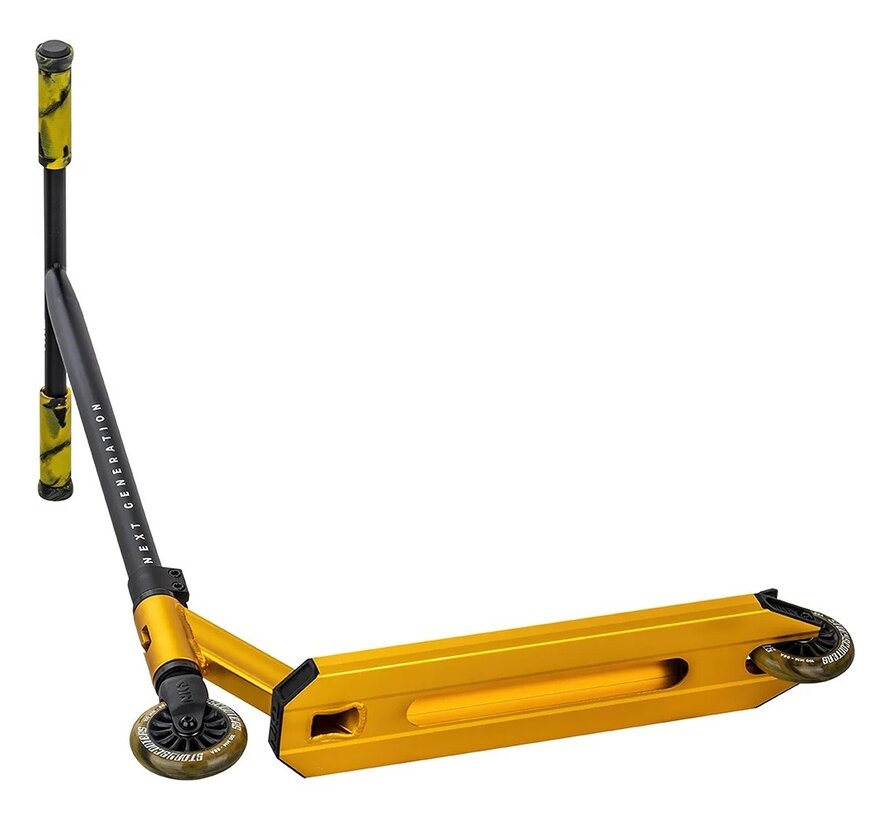 NKD stunt scooter Next Generation Gold with T-bar