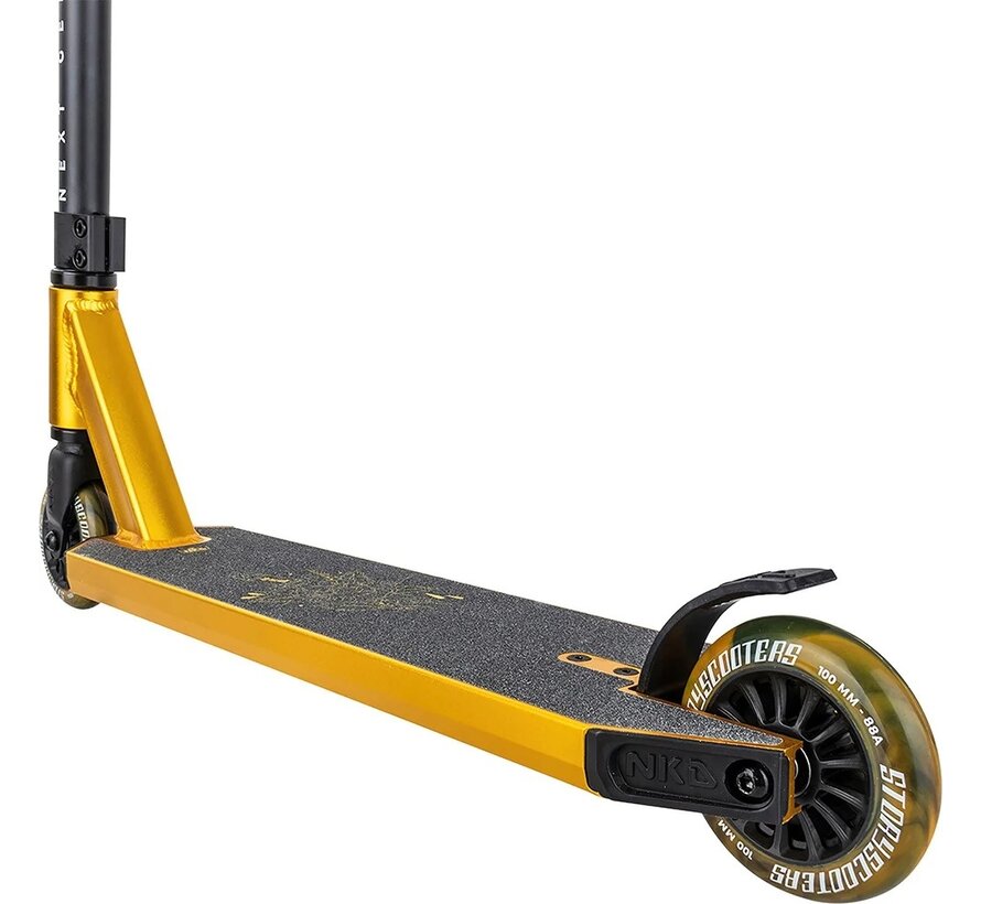 NKD stunt scooter Next Generation Gold with T-bar