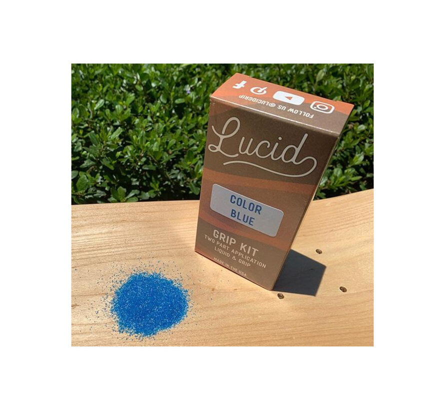 Lucid Grip Clear Spray On Grip Blau