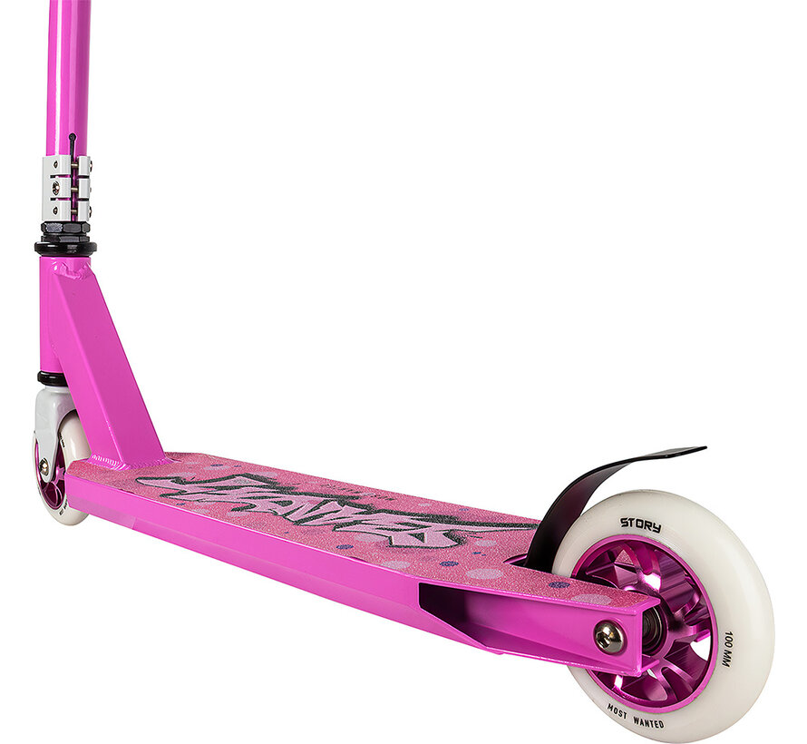 Story Bandit DOS Stunt Scooter Rosa