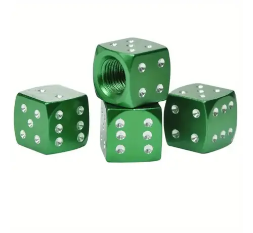 Streetsurfshop Dice valve cap in various colours per piece