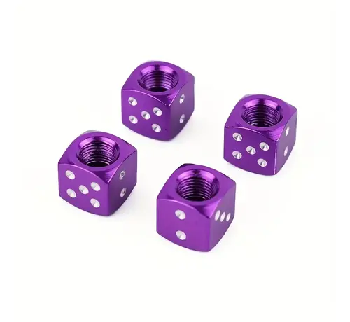 Streetsurfshop Dice valve cap in various colours per piece