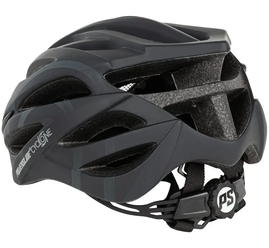Kask do skateboardingu Powerslide Cyclone w kolorze czarnym