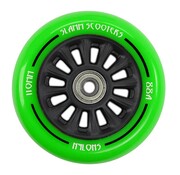 Slamm Scooters Nylonowy rdzeń koła zatrzaskowego 110 mm zielony