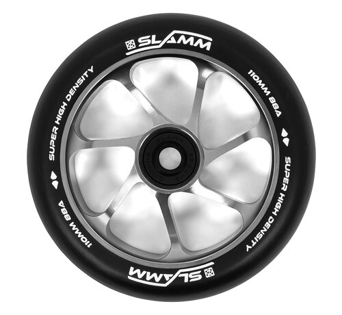 Slamm Scooters Rueda Slamm Stunt Scooter Team 110mm Alu Core Plata