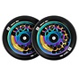 Slamm Neochrome 110 mm Split Core Stunt-Scooter-Räder, 2er-Set