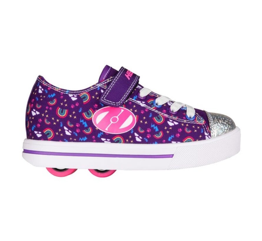 Heelys X2 Snazzy Violet Multi Arc-en-ciel