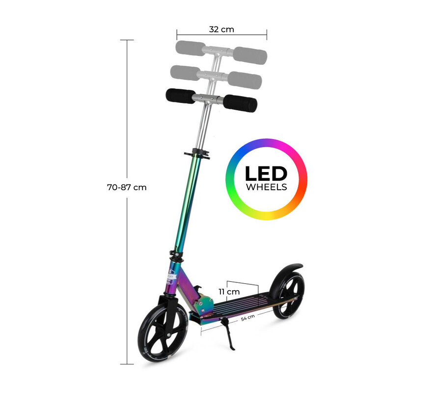 Story Lux Transportroller Regenbogen - LED