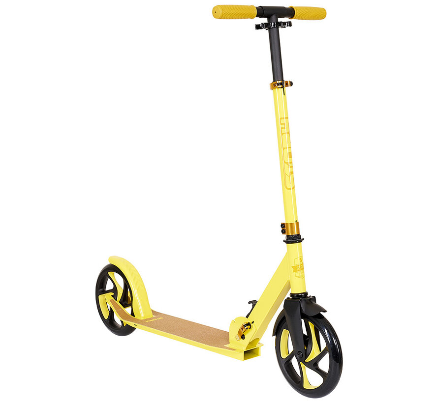 Story Urban Go Step Yellow, der Faltroller für Kinder und Erwachsene
