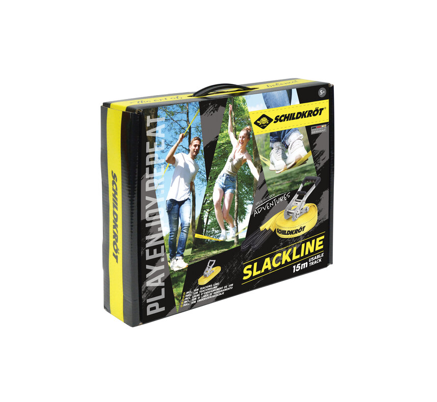 Slackline Schildkröt 15m