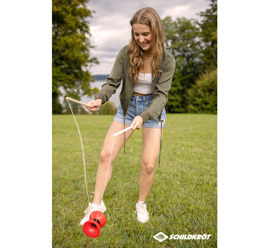 Schildkröt Diabolo Set con bastoncini.