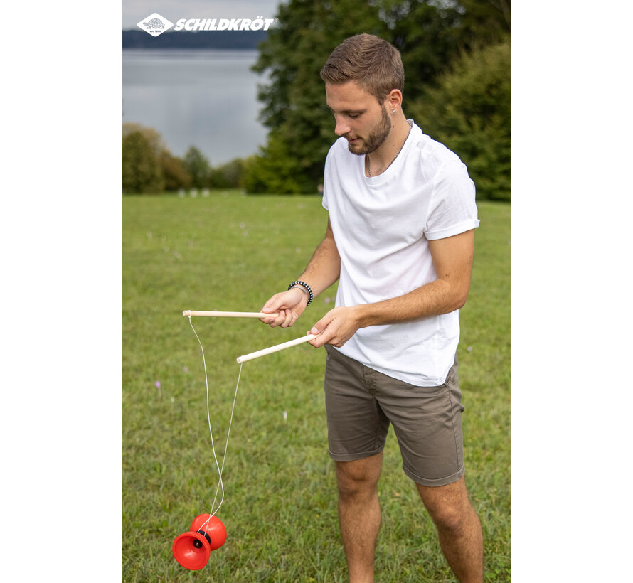 Schildkröt Diabolo Set con bastoncini.