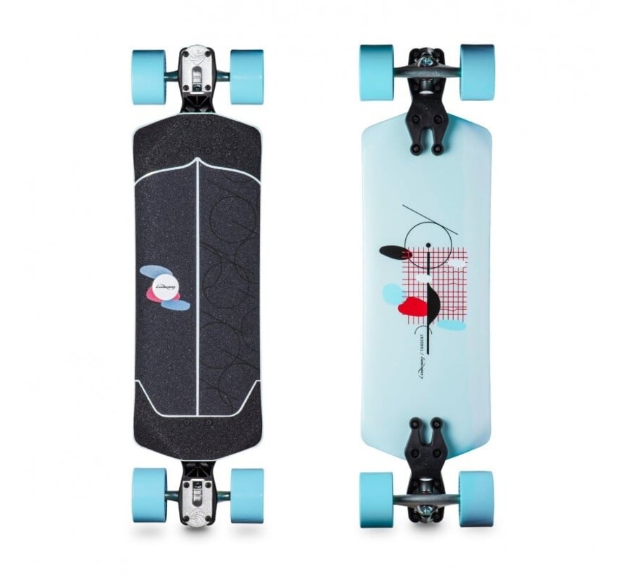 Geladenes Tangent-Longboard