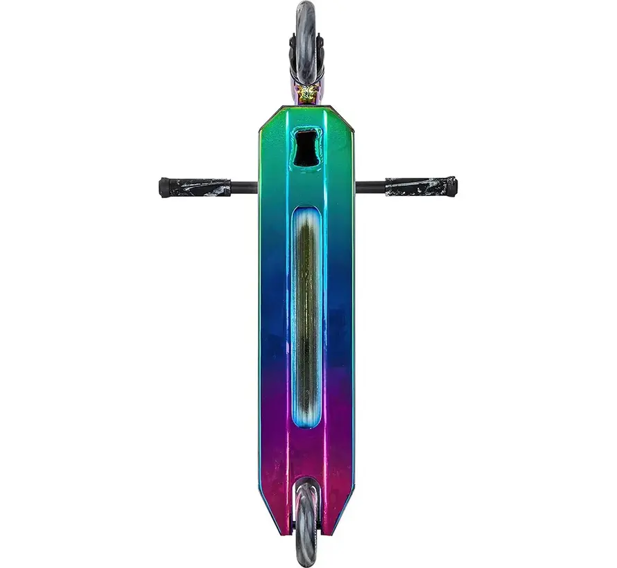 NKD stunt scooter Next Generation Rainbow with T-bar