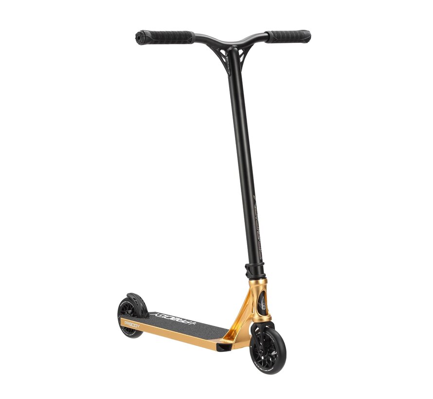 Blunt Prodigy X Gold – Trottinette acrobatique dorée pour figures prestigieuses