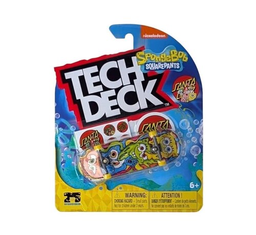 Tech Deck Tech Deck - Planche simple Santa Cruz Bob l'éponge - Fusion